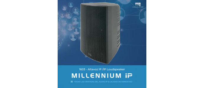 Millennium IP: Now launching new IP loudspeaker